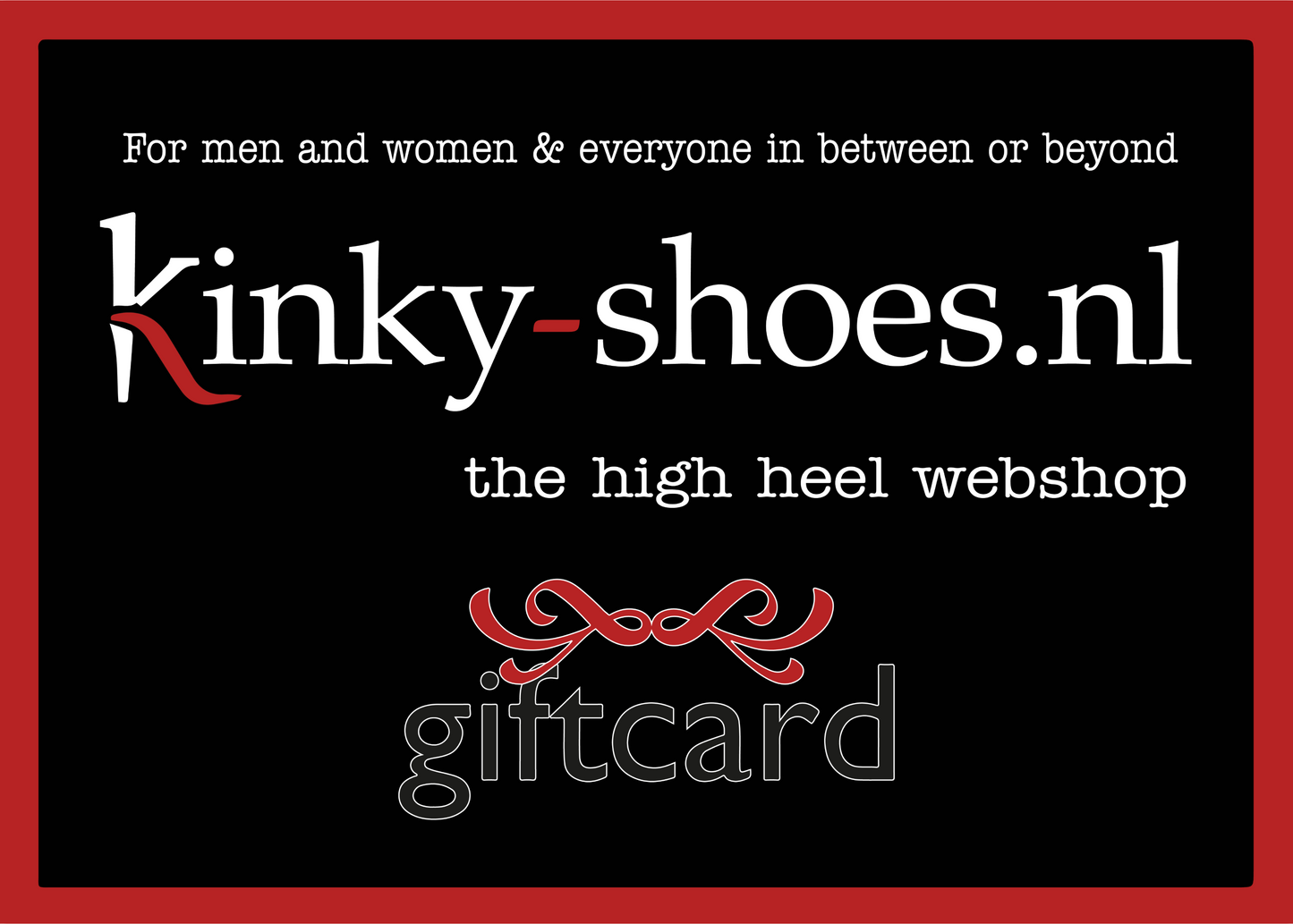 Kinky-Shoes Giftcard