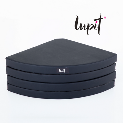 Lupit Crash Mat Round Standard Black | 150 cm - 8 cm