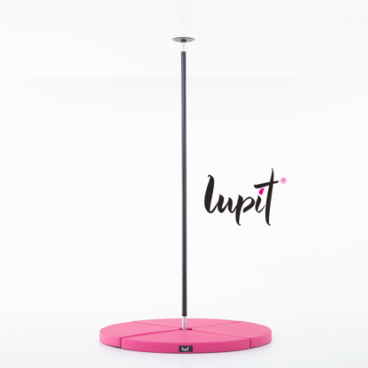 Lupit Crash Mat Round Premium Pink | 150 cm - 8 cm