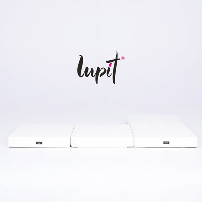 Lupit Crash Mat Square Multi-Use Premium White | 150 cm - 12 cm