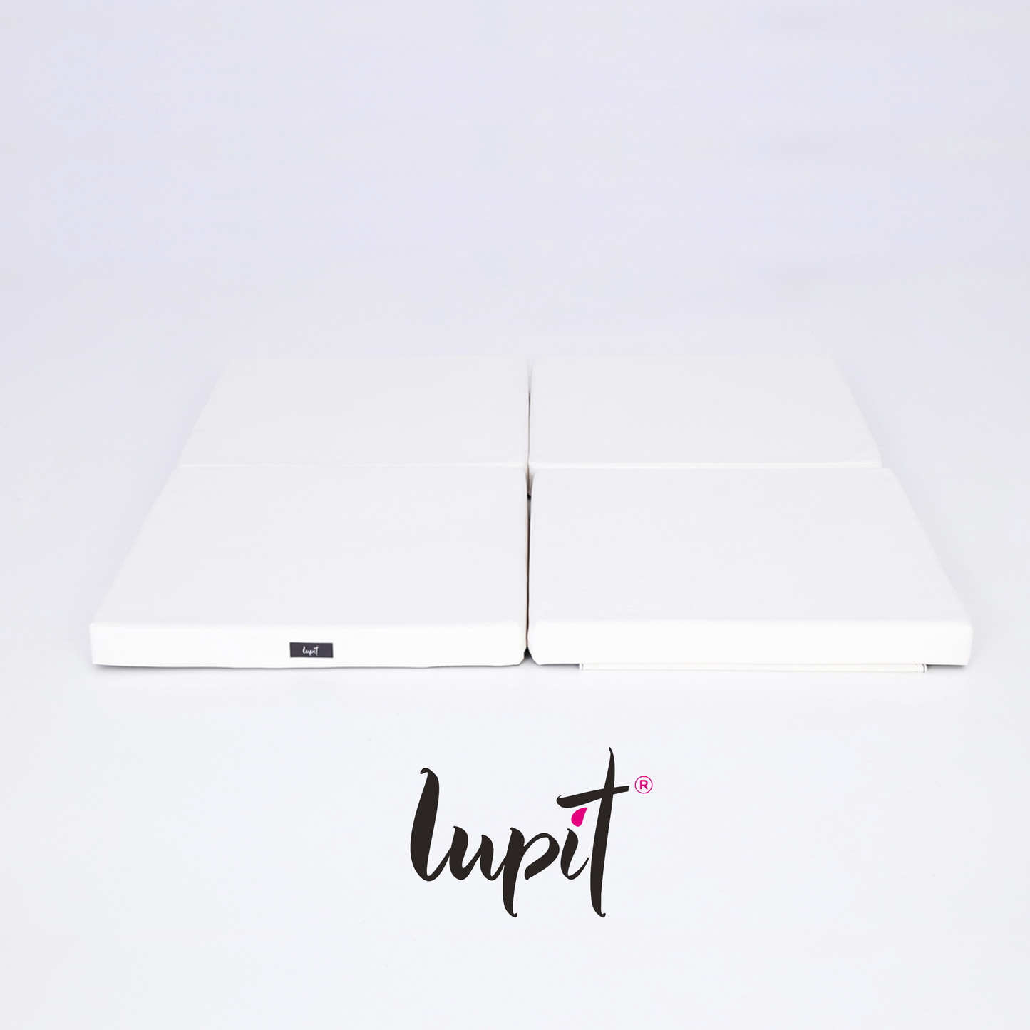 Lupit Crash Mat Square Multi-Use Premium White | 150 cm - 8 cm