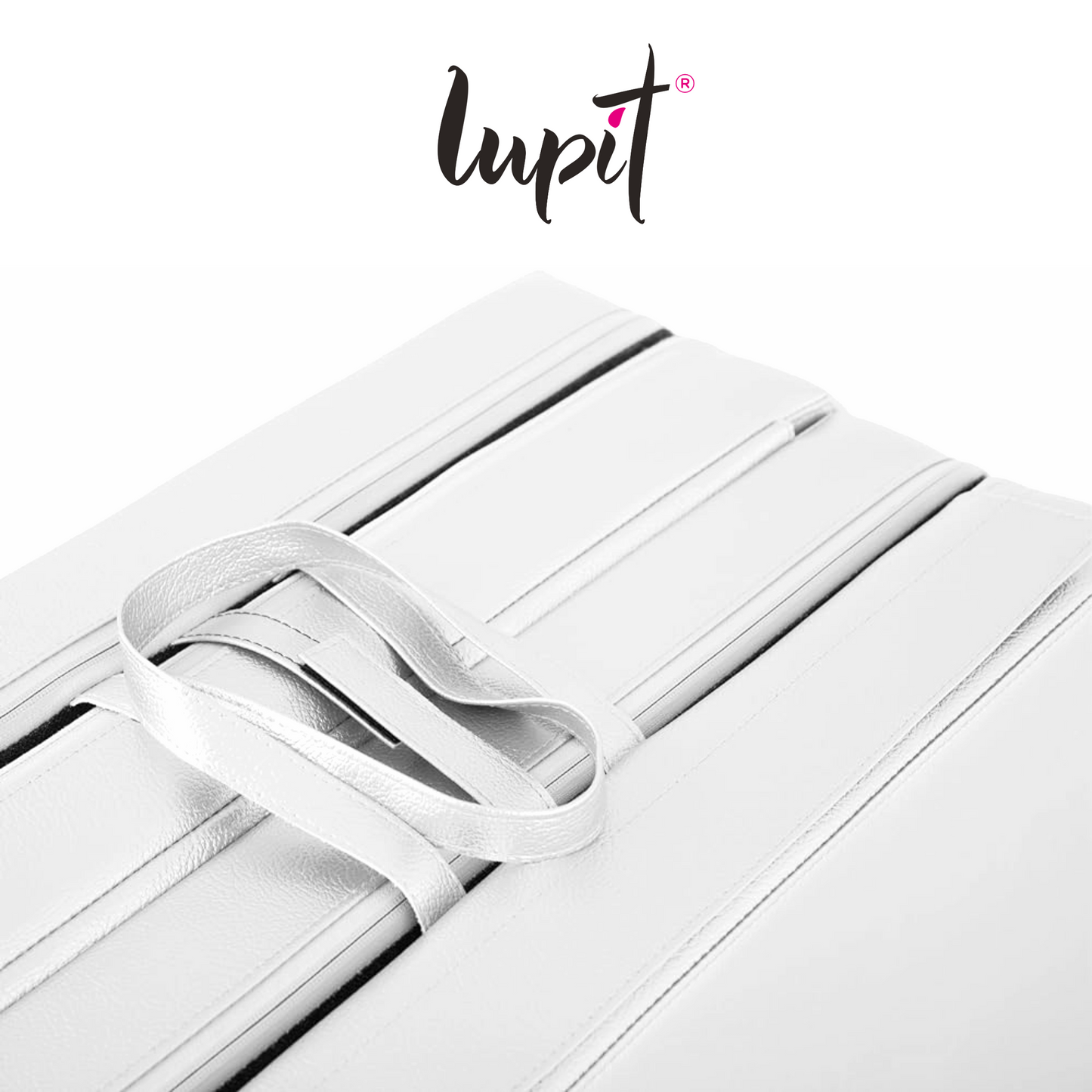 Lupit Crash Mat Square Multi-Use Premium White | 150 cm - 8 cm