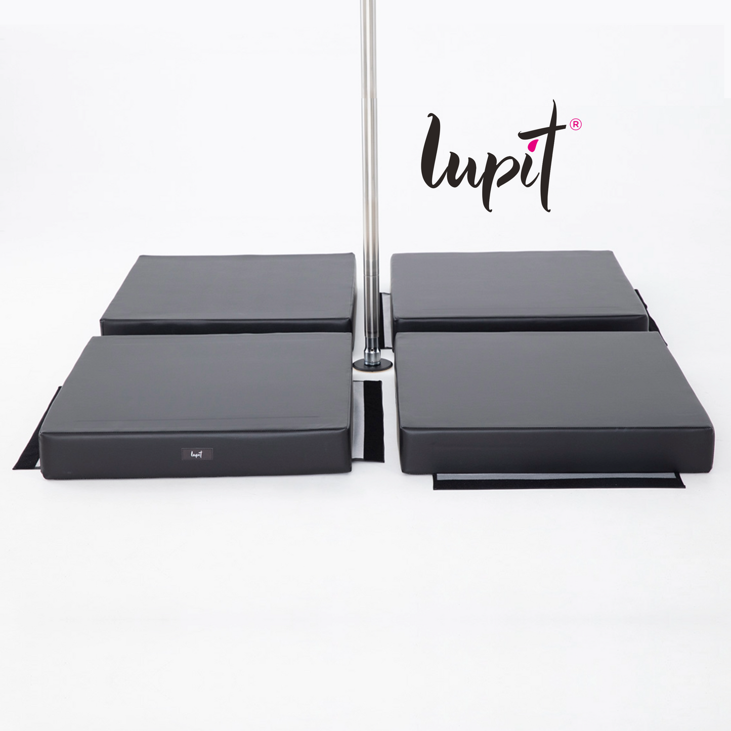 Lupit Crash Mat Square Multi-Use Standard Black | 150 cm - 12 cm