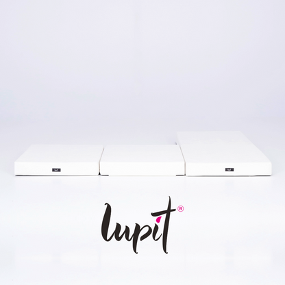 Lupit Crash Mat Square Multi-Use Premium White | 150 cm - 8 cm