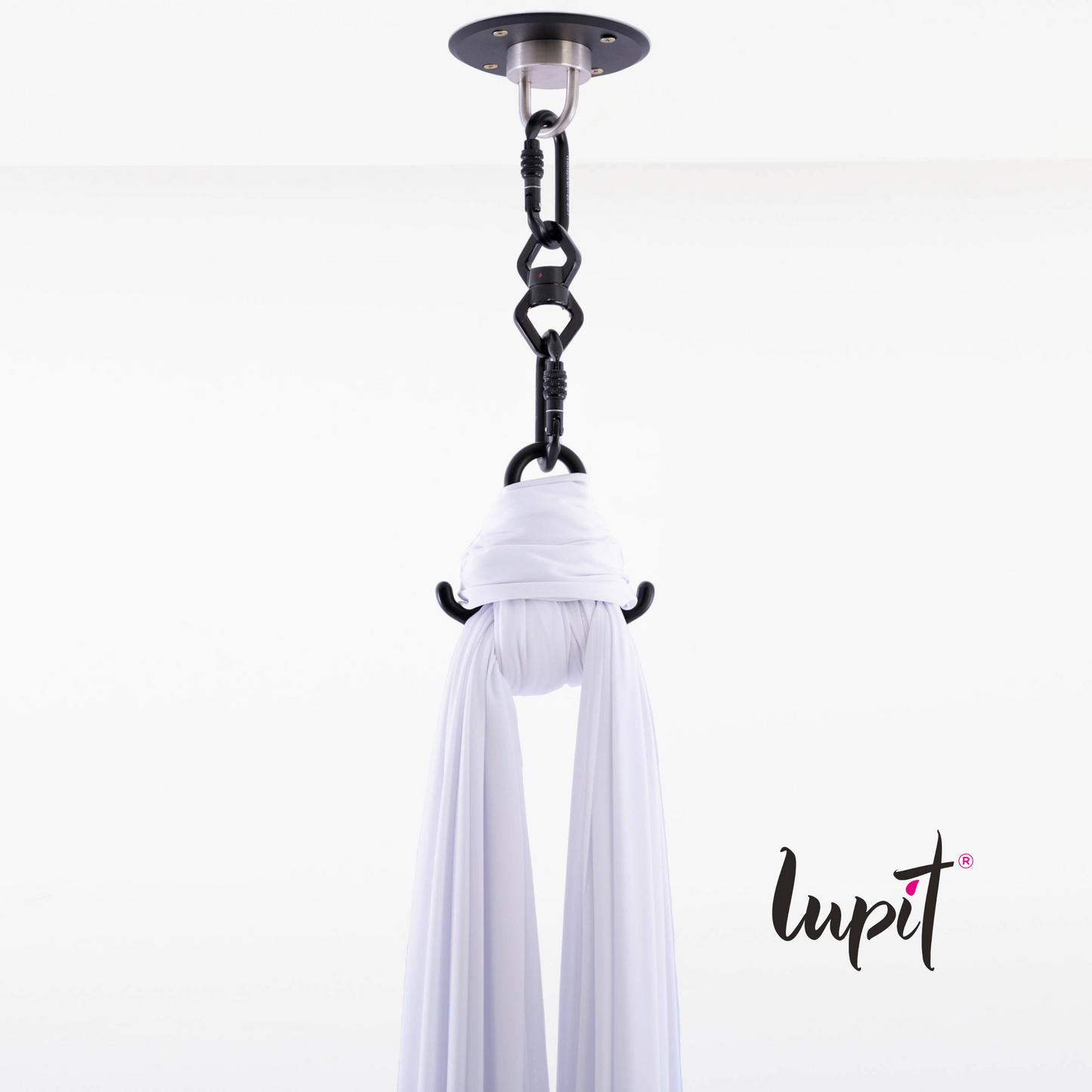 Lupit Aerial Silk | Coral White