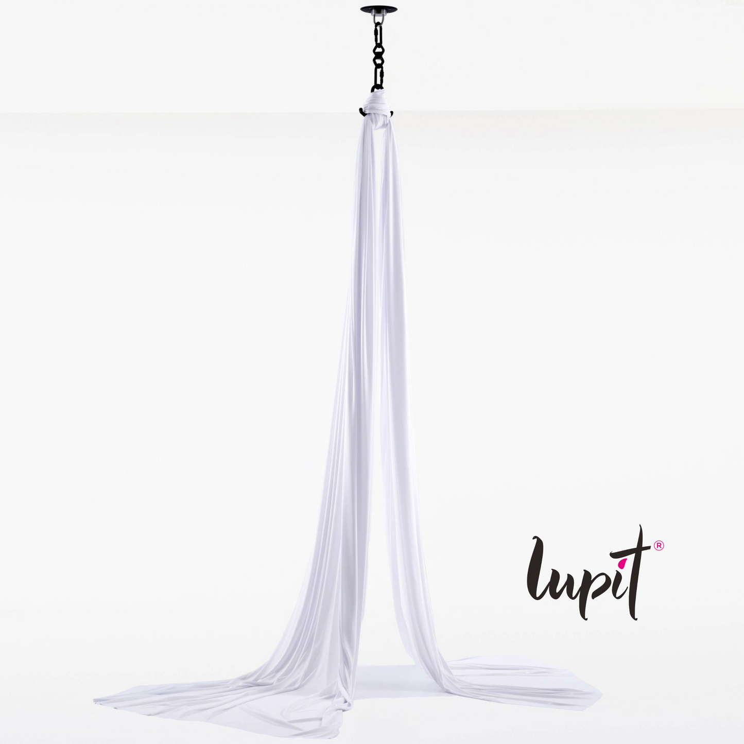 Lupit Aerial Silk | Coral White