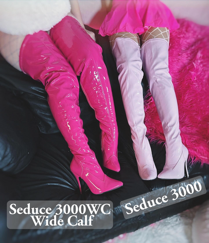 Pleaser Pink Label Seduce 3000WC [Wide Calf!]