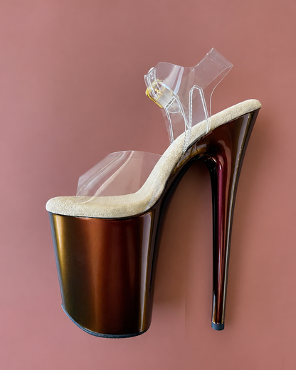 Pole Mom Design SKINS Illusion Colour Shifting – Passion Espresso | For 8" Flamingo Heels