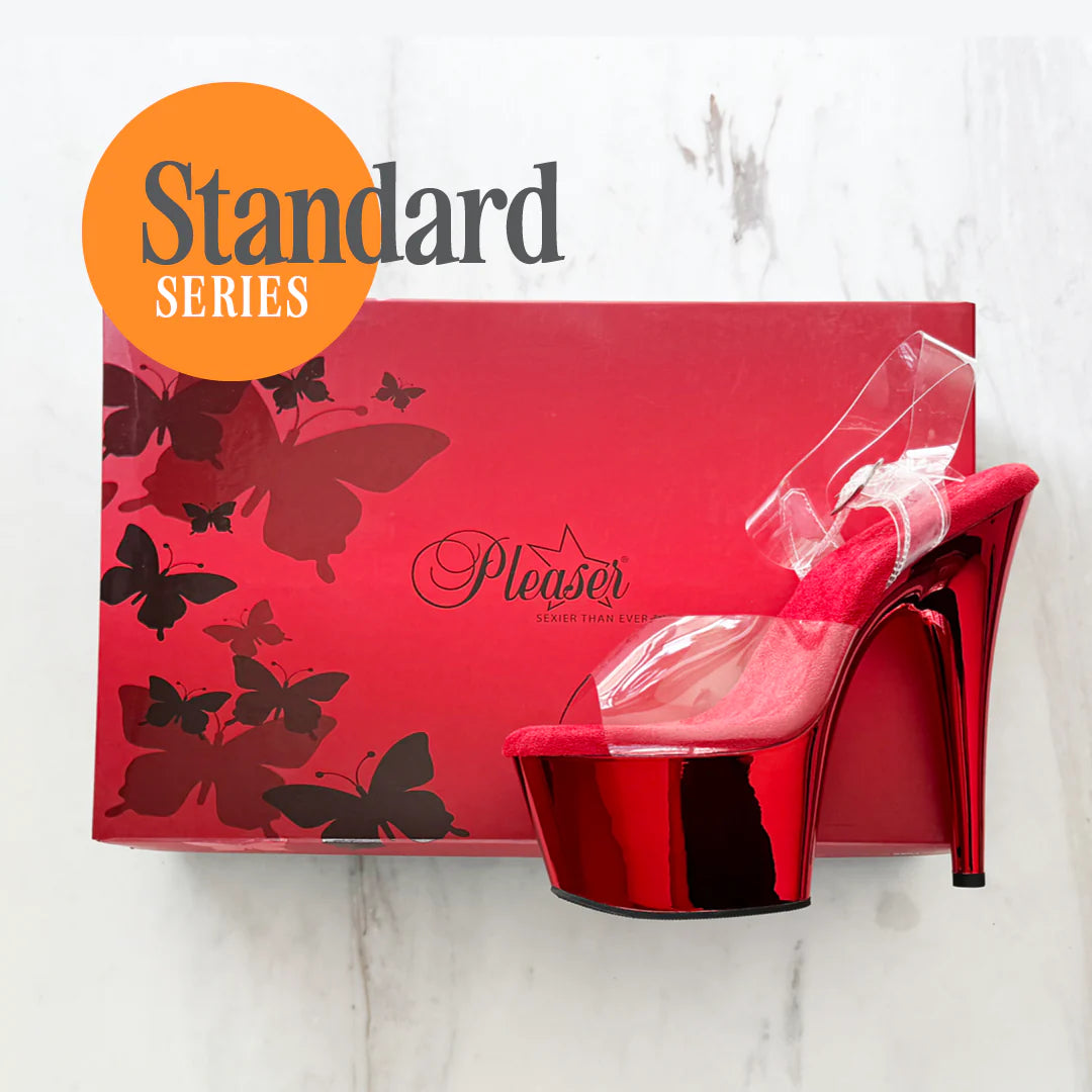 Pole Mom Design Standard-Series Renew Set | Invisible Shoe Protectors for 7" Adore Sandals - Kinky-shoes