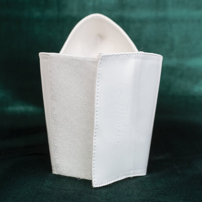 Kopie van 8" | Pleaser Shoe Protectors Wit - Kinky-shoes