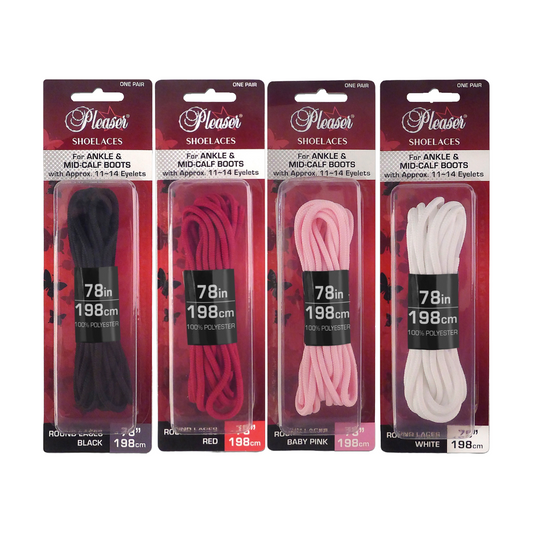 Pleaser Shoelaces for Ankle Boots