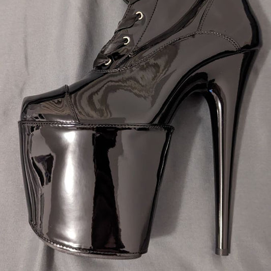 8" | Pleaser Shoe Protectors Zwart