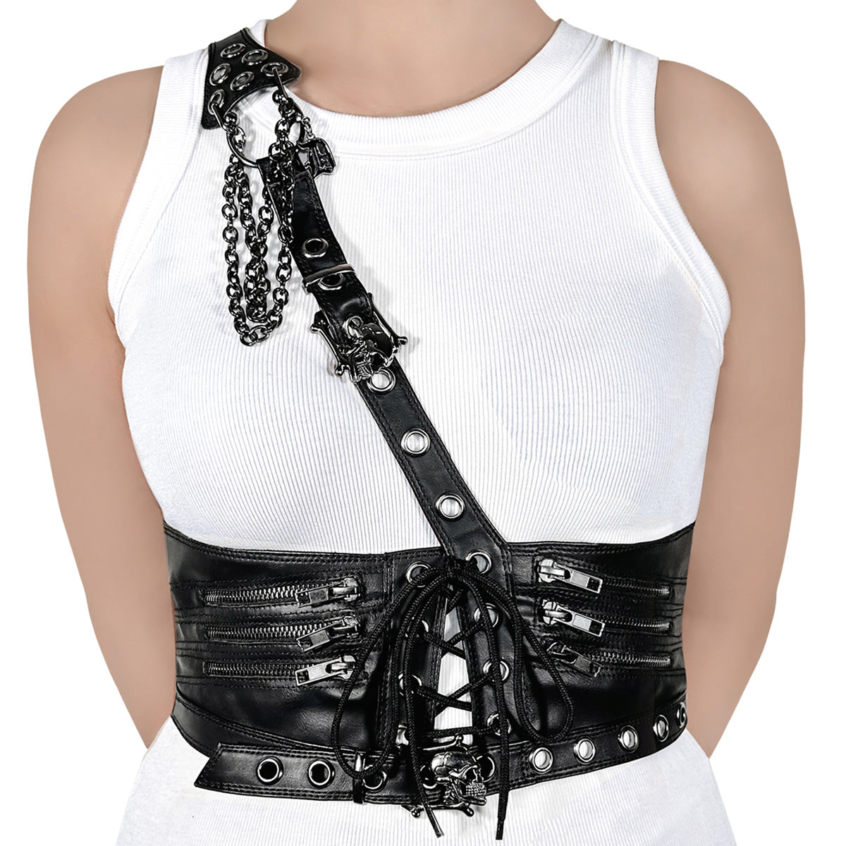 DemoniaCult DA 105 - Taille Riem - Waist Harness