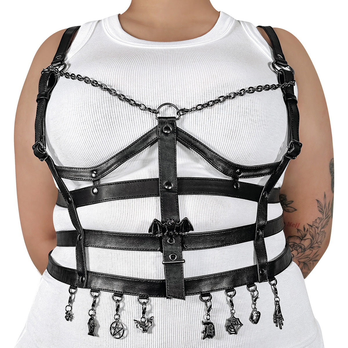 DemoniaCult DA 118 - Cage Body Harness