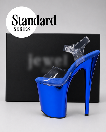 Pole Mom Design Invisible Shoe Protectors  | For 9" Jewel Heels Sandals