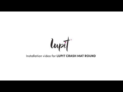 Lupit Crash Mat Round Premium Pink | 150 cm - 8 cm