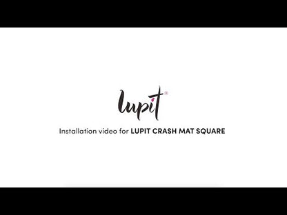 Lupit Crash Mat Square Multi-Use Standard Black | 150 cm - 12 cm