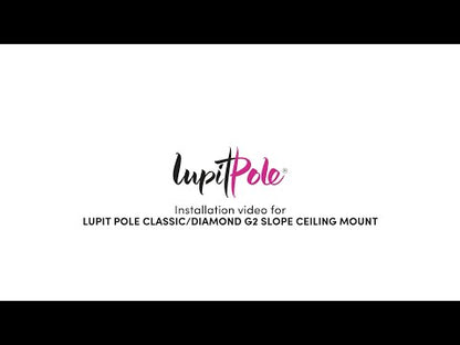 Lupit Pole Slope Ceiling Mount