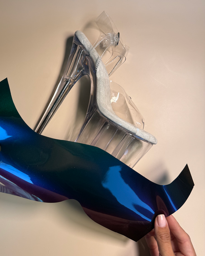 Pole Mom Design SKINS Illusion Colour Shifting – Voodoo | For 8" Flamingo Heels