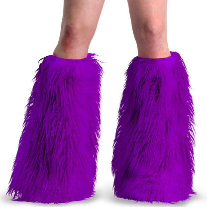 DemoniaCult Yeti - Faux Fur Boot Sleeves