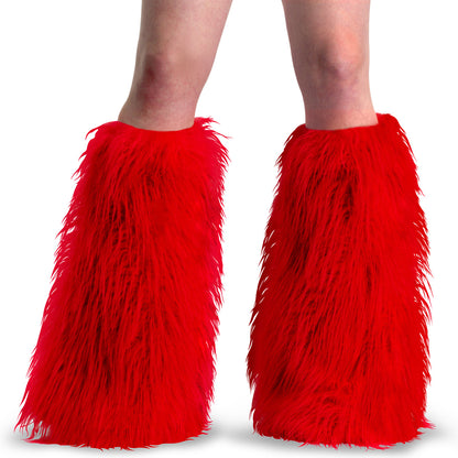 DemoniaCult Yeti - Faux Fur Boot Sleeves